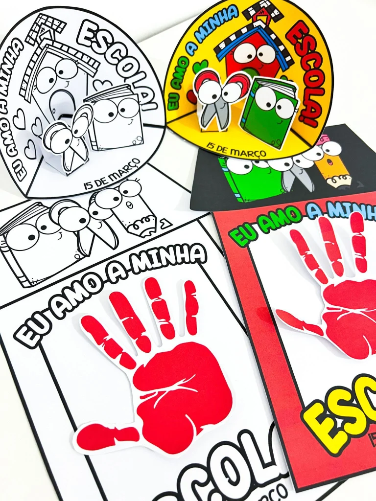 Atividades Dia da Escola Cenário e Mãozinha — foto 7