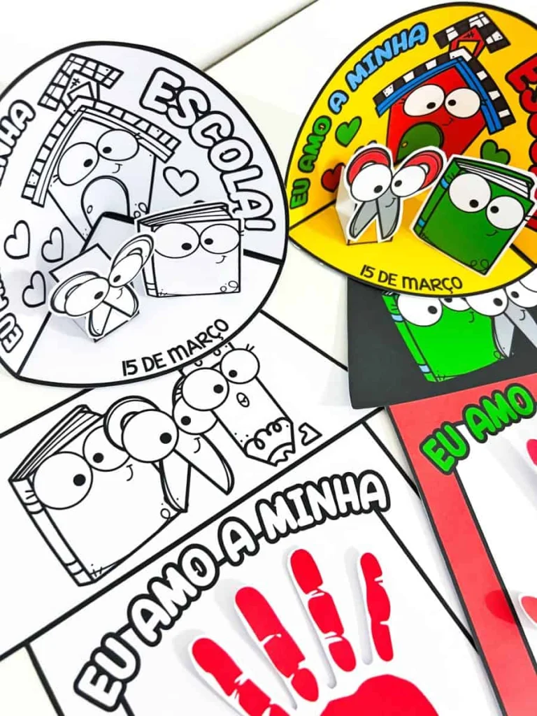 Atividades Dia da Escola Cenário e Mãozinha — foto 6