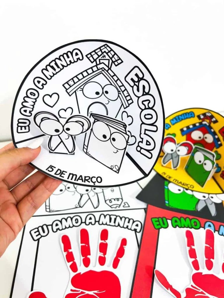 Atividades Dia da Escola Cenário e Mãozinha — foto 5