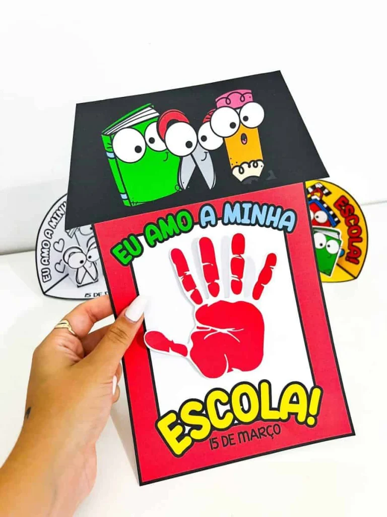 Atividades Dia da Escola Cenário e Mãozinha — foto 3