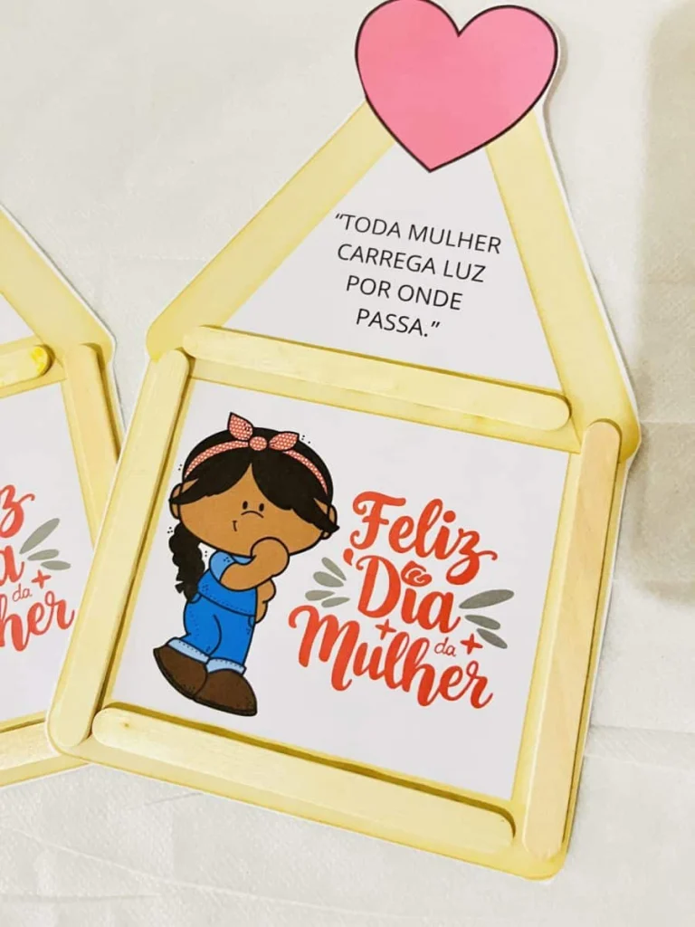 Cartão Interativo para o Dia da Mulher — foto 4