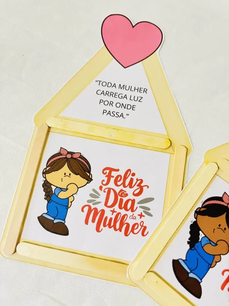 Cartão Interativo para o Dia da Mulher — foto 3