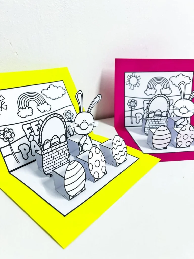Cenário de Páscoa para Colorir — foto 3