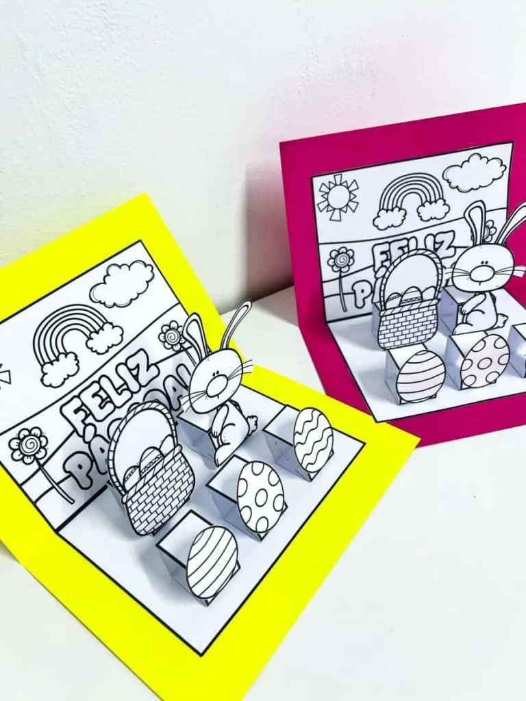Cenário de Páscoa para Colorir — foto 4