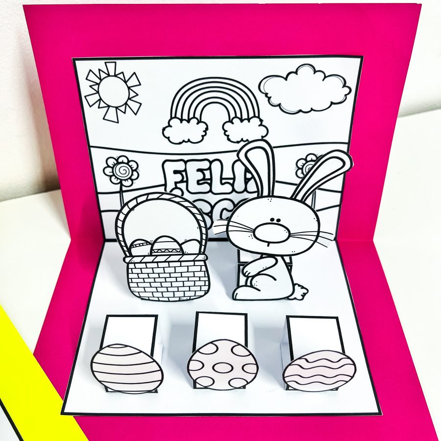 Cenário de Páscoa - Para Colorir - Páscoa - Pedagogia de Ideias Cenário de Páscoa - Para Colorir - Páscoa