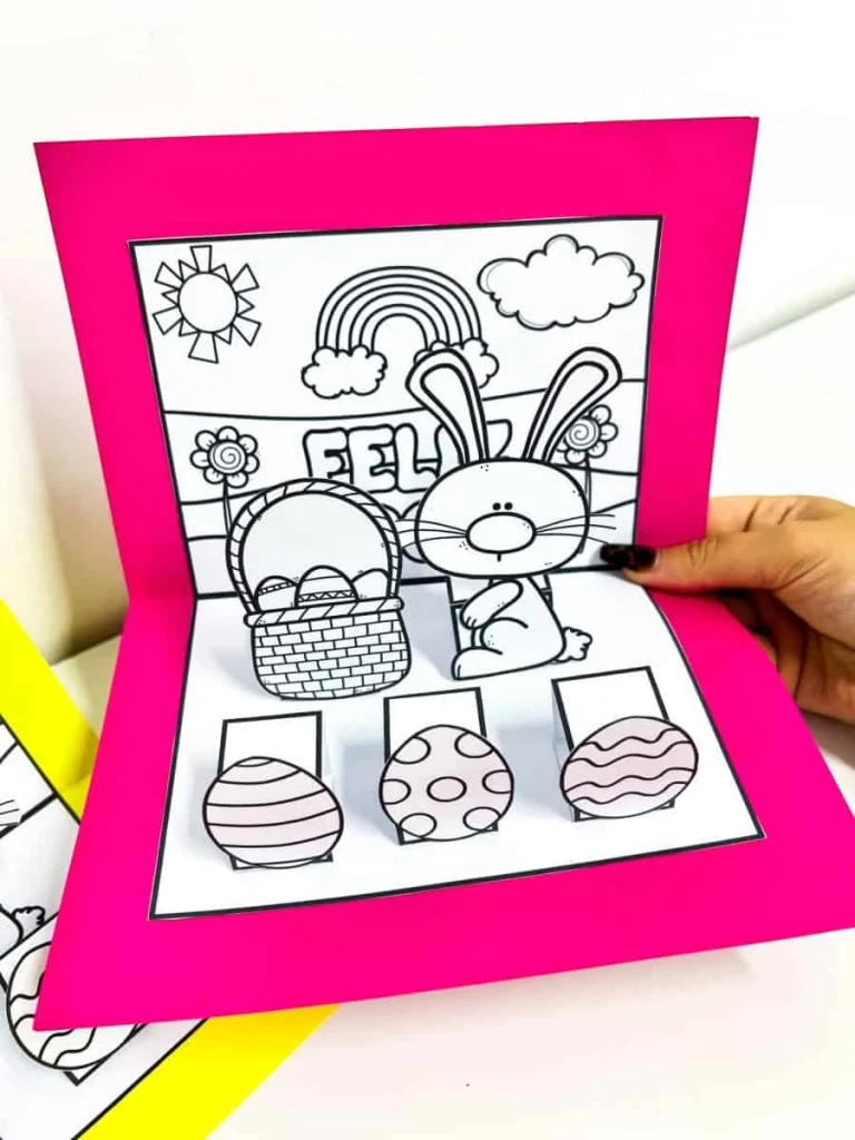 Cenário de Páscoa para Colorir — foto 2