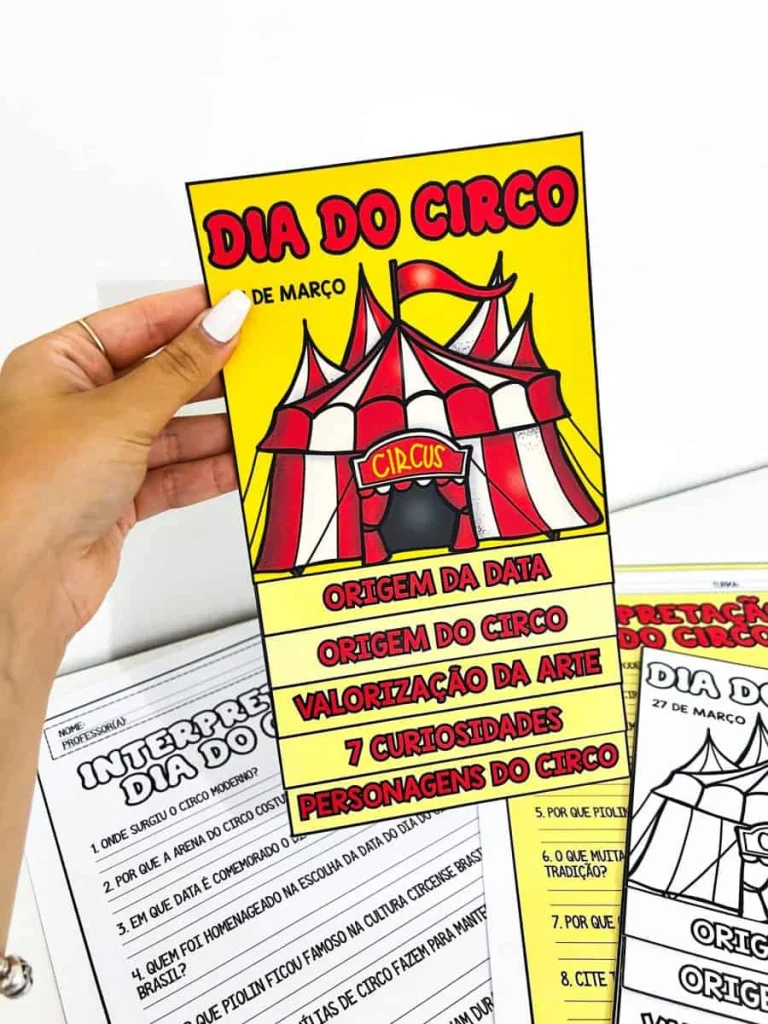 Flipbook e Interpretação Dia do Circo — foto 2