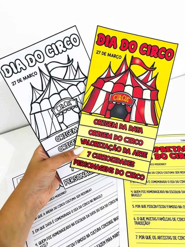 Flipbook e Interpretação Dia do Circo — foto 4