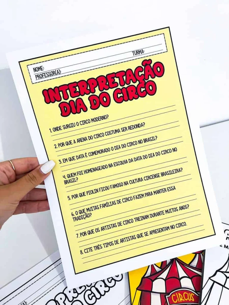Flipbook e Interpretação Dia do Circo — foto 5