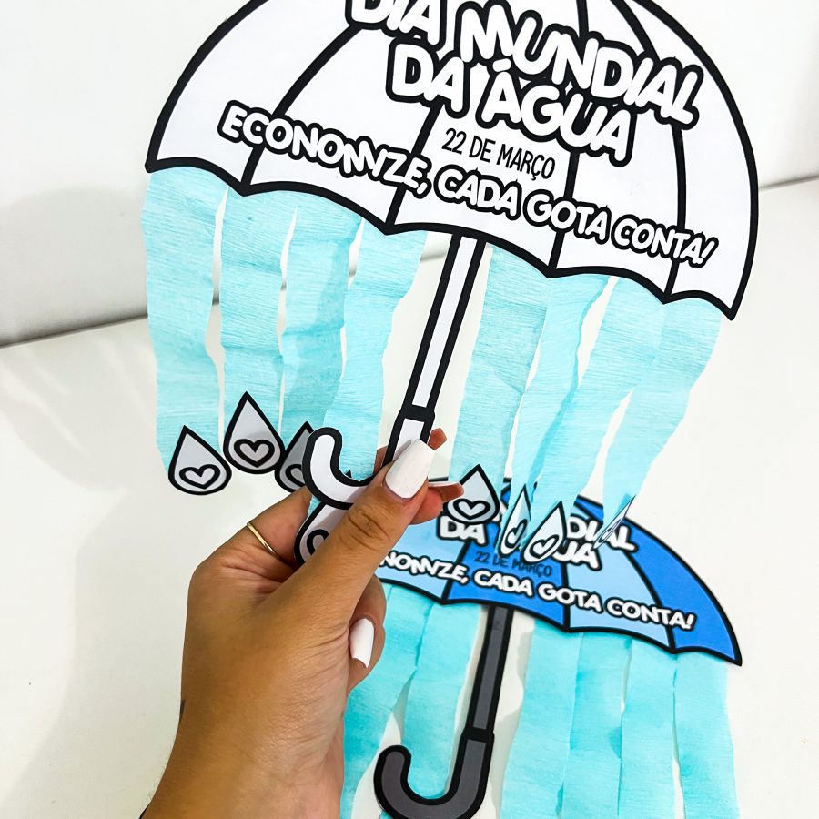 Guarda-Chuvinha – Dia da Água - Dia da Água - Pedagogia de Ideias Guarda-Chuvinha – Dia da Água - Dia da Água