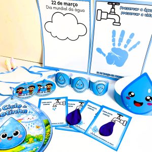 Kit Dia da Água - Preservar é Vida - Dia da Água - Pedagogia de Ideias Kit Dia da Água - Preservar é Vida - Dia da Água