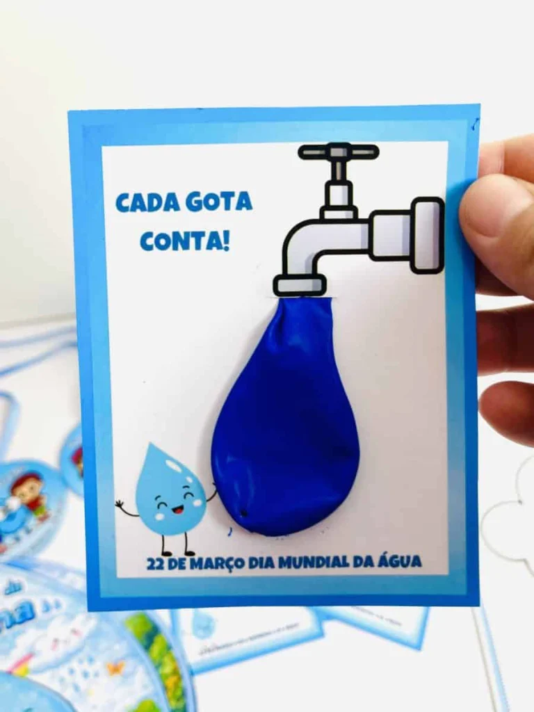 Kit Dia da Água Preservar é Vida — foto 8