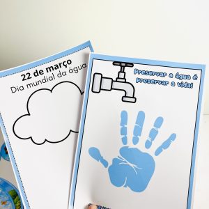 Kit Dia da Água - Preservar é Vida - Dia da Água - Pedagogia de Ideias Kit Dia da Água - Preservar é Vida - Dia da Água