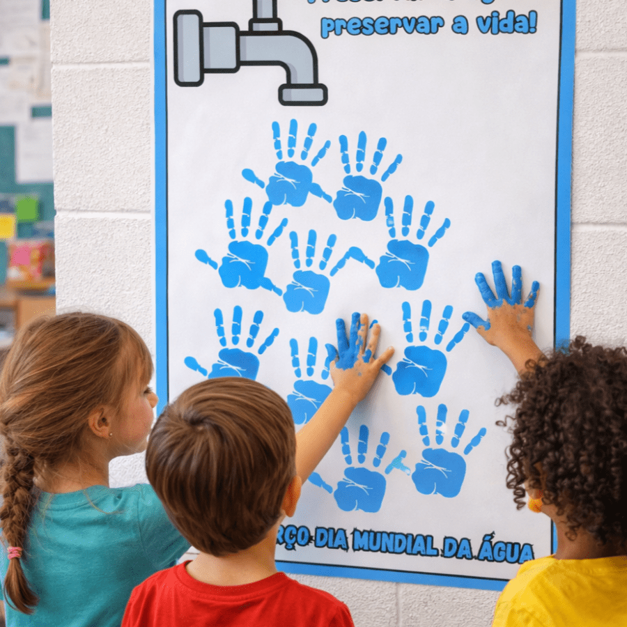 Kit Dia da Água - Preservar é Vida - Dia da Água - Pedagogia de Ideias Kit Dia da Água - Preservar é Vida - Dia da Água