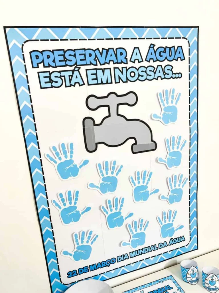 Kit Dia Mundial da Água Preservar — foto 6