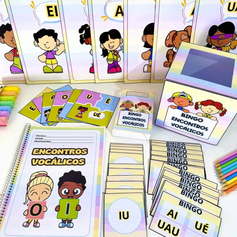 Kit Encontros Vocálicos com Jogos e Atividades — foto 1