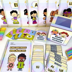 Kit Encontros Vocálicos - Alfabetização