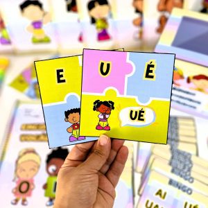 Kit Encontros Vocálicos - Alfabetização - Pedagogia de Ideias Kit Encontros Vocálicos - Alfabetização