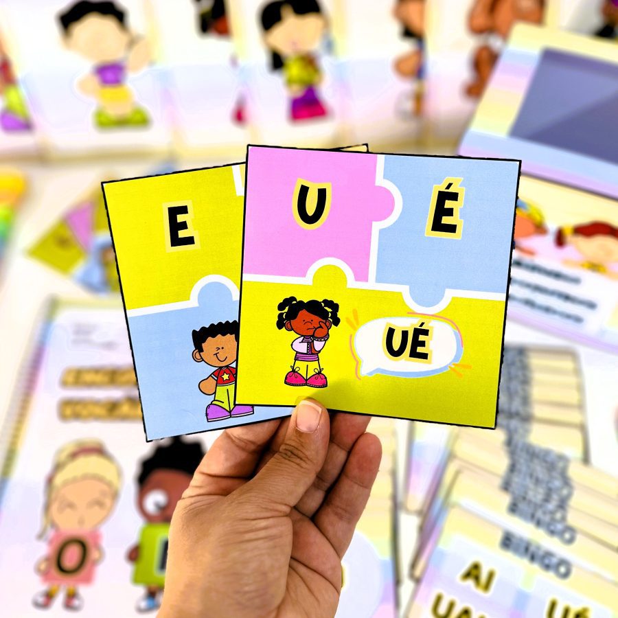 Kit Encontros Vocálicos - Alfabetização - Pedagogia de Ideias Kit Encontros Vocálicos - Alfabetização