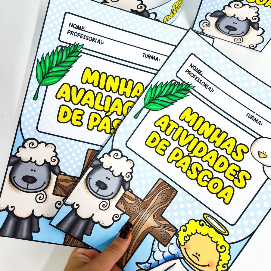 Kit Pedagógico de Páscoa Cristã - Páscoa - Pedagogia de Ideias Kit Pedagógico de Páscoa Cristã - Páscoa