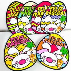Lembrancinha Ovo de Páscoa Recheado - Páscoa