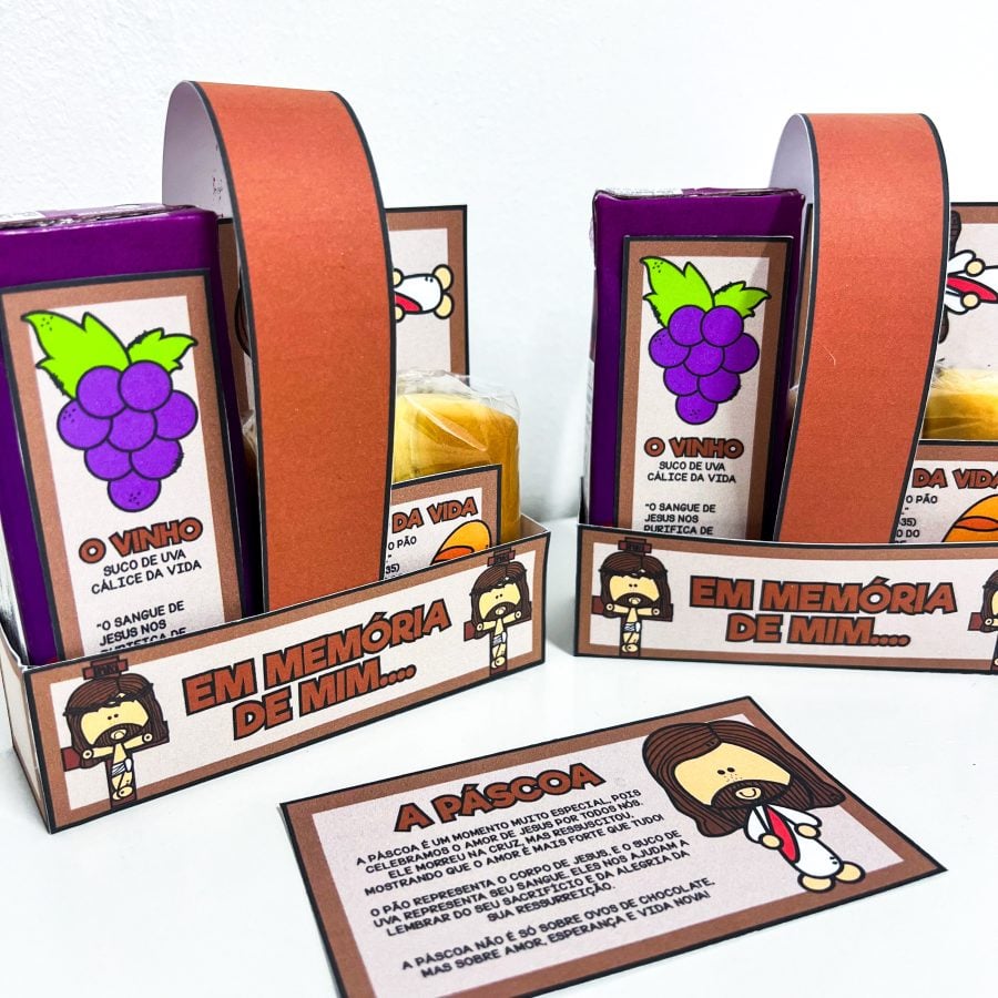 Lembrancinhas – O Verdadeiro Sentido da Páscoa Cristã - Páscoa - Pedagogia de Ideias Lembrancinhas – O Verdadeiro Sentido da Páscoa Cristã - Páscoa