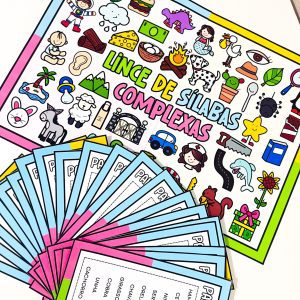 Lince das Palavras de Sílabas Complexas - Alfabetização