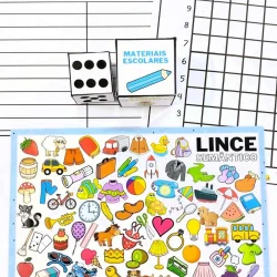 Coleção de ícones educativos e materiais escolares coloridos.