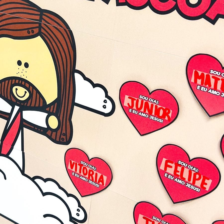 Painel Colaborativo - Páscoa Cristã - Páscoa - Pedagogia de Ideias Painel Colaborativo - Páscoa Cristã - Páscoa