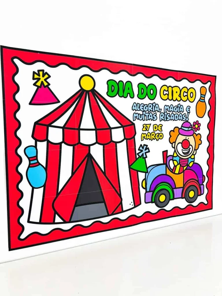 Painel Dia do Circo com 16 Páginas — foto 3