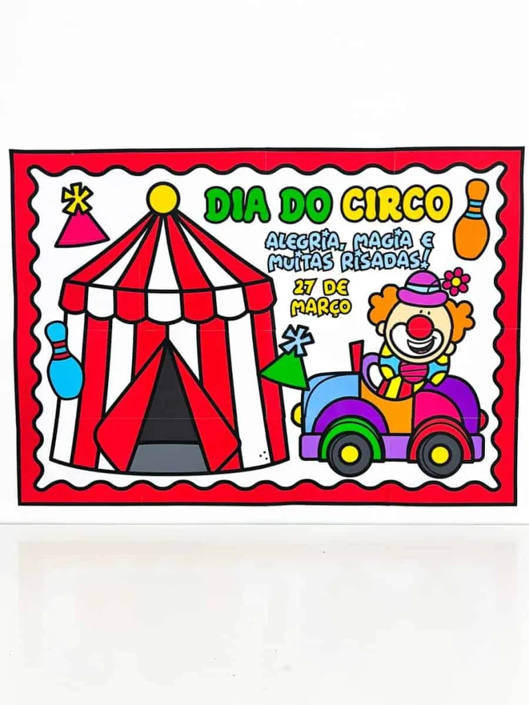 Painel Dia do Circo com 16 Páginas — foto 5
