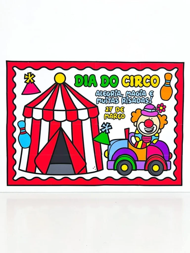 Painel Dia do Circo com 16 Páginas — foto 1