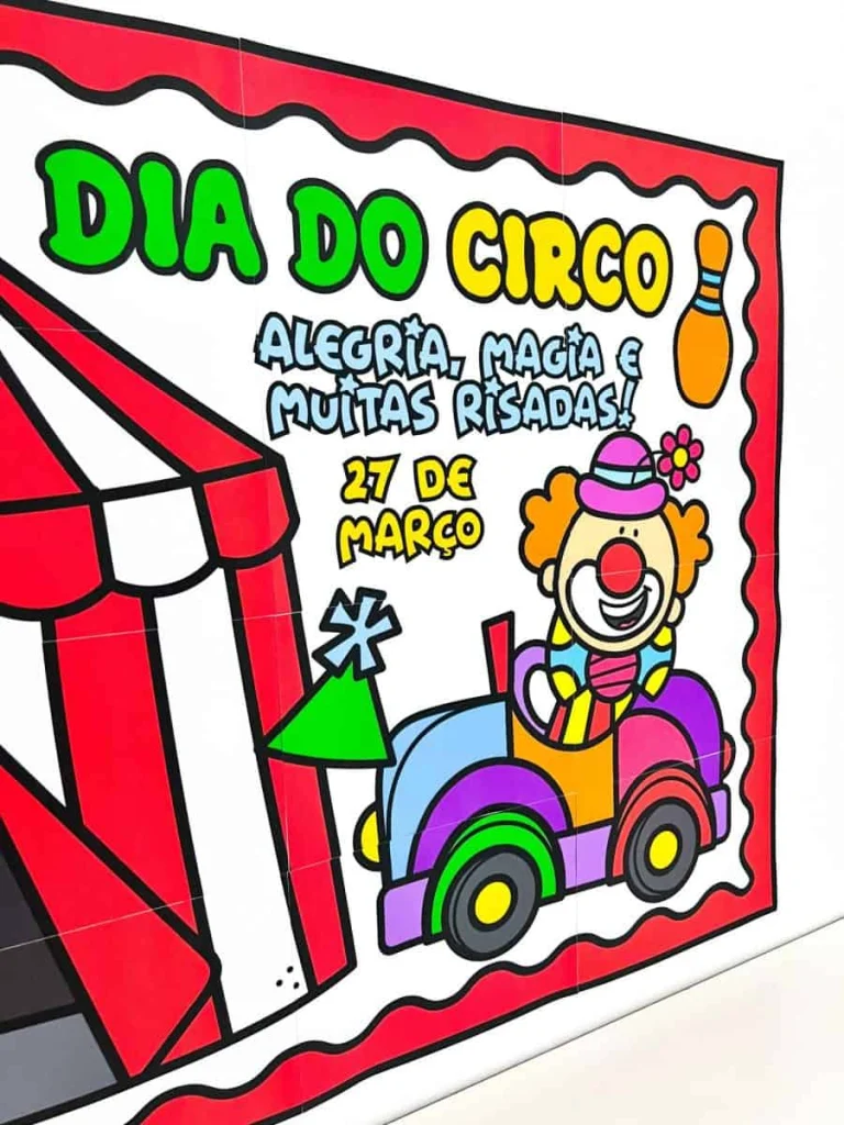 Painel Dia do Circo com 16 Páginas — foto 4