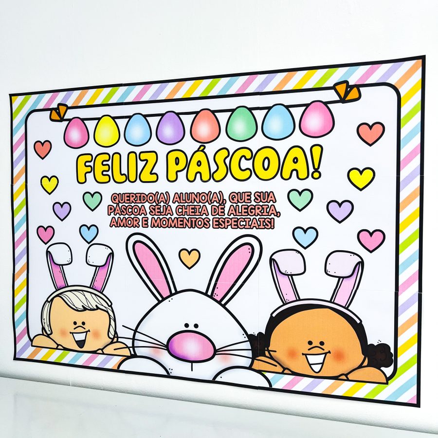 Painel - Feliz Páscoa - Páscoa - Pedagogia de Ideias Painel - Feliz Páscoa - Páscoa