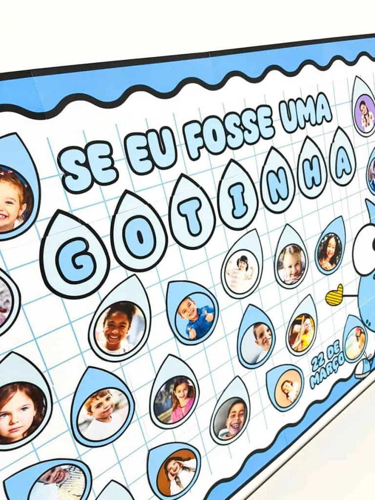 Painel Se Eu Fosse uma Gotinha — foto 2