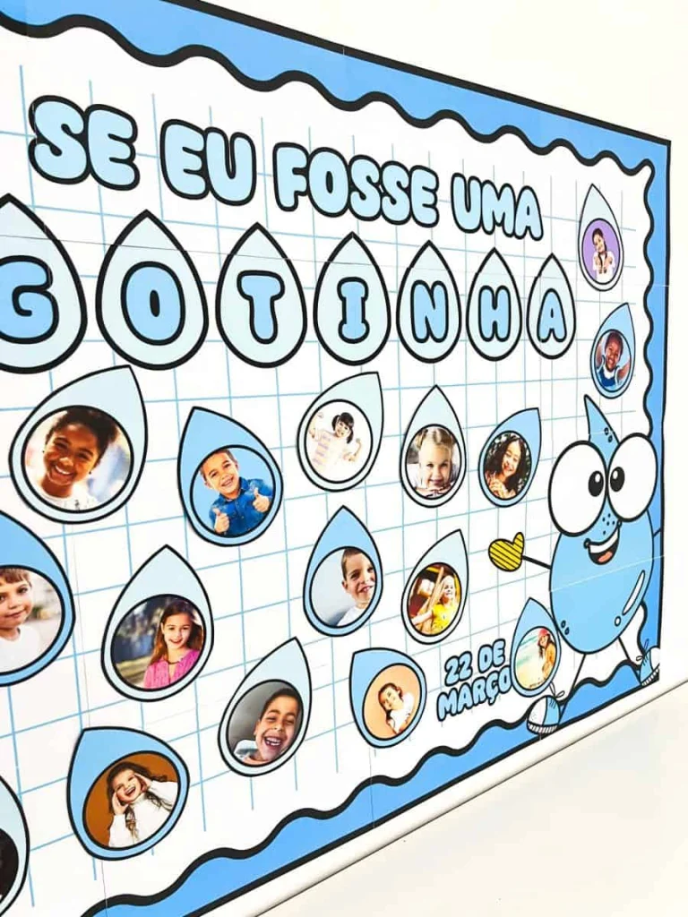 Painel Se Eu Fosse uma Gotinha — foto 6