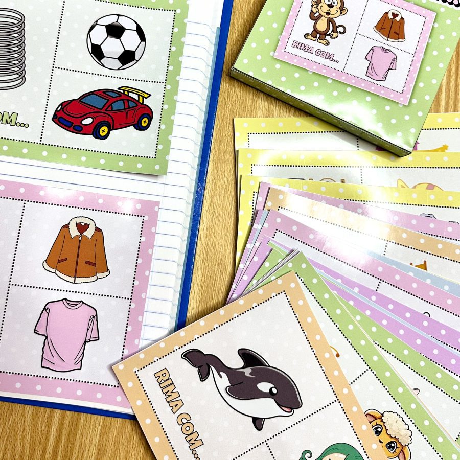 Rima com ... - Alfabetização - Pedagogia de Ideias Rima com ... - Alfabetização