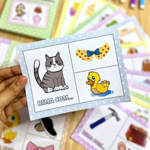 Rima com ... - Alfabetização - Pedagogia de Ideias Rima com ... - Alfabetização