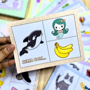 Rima com ... - Alfabetização - Pedagogia de Ideias Rima com ... - Alfabetização