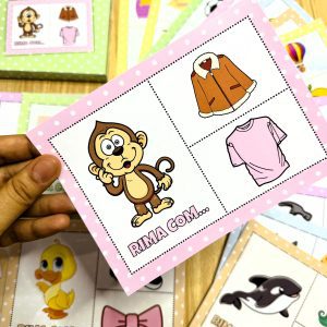 Rima com ... - Alfabetização - Pedagogia de Ideias Rima com ... - Alfabetização