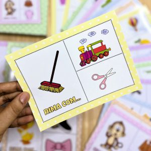 Rima com ... - Alfabetização - Pedagogia de Ideias Rima com ... - Alfabetização