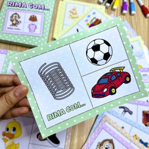 Rima com ... - Alfabetização - Pedagogia de Ideias Rima com ... - Alfabetização