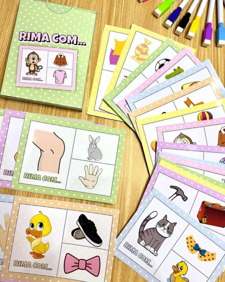 Jogo de Rimas com 22 Fichas — foto 2