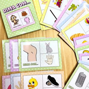 Rima com ... - Alfabetização - Pedagogia de Ideias Rima com ... - Alfabetização