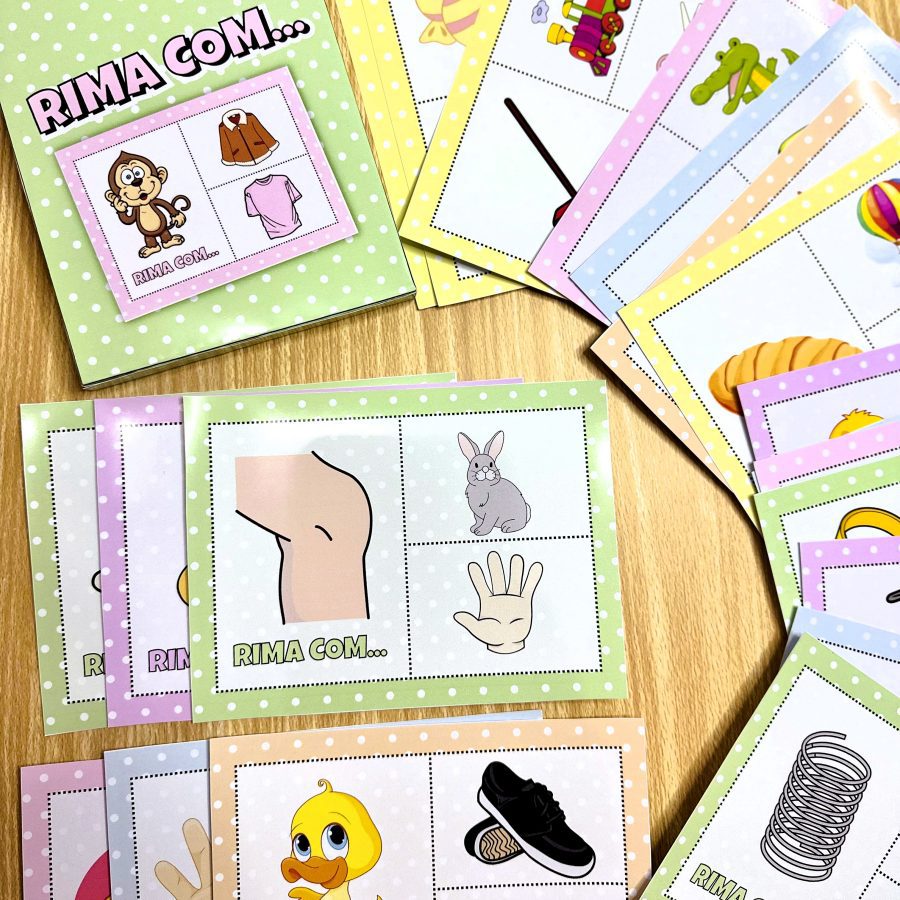 Rima com ... - Alfabetização - Pedagogia de Ideias Rima com ... - Alfabetização