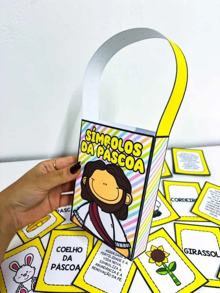 Sacola dos Símbolos Pascais com 5 Páginas — foto 5