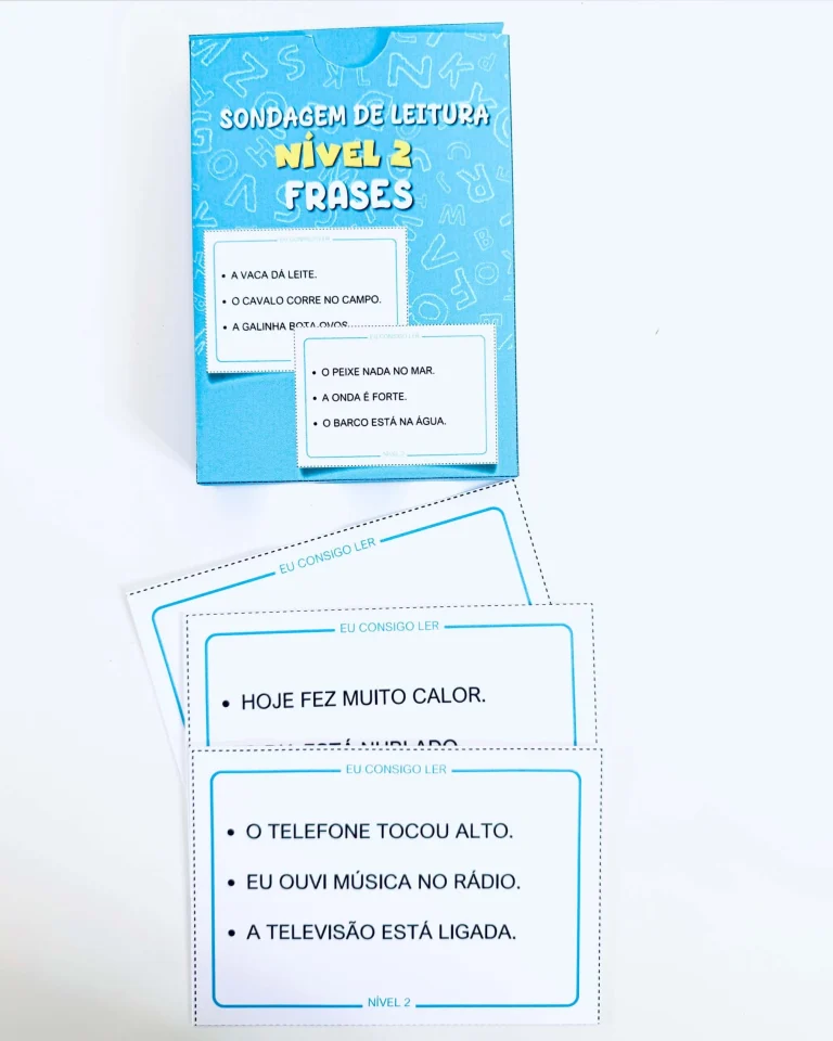 Sondagem de Língua Portuguesa por Níveis — foto 7