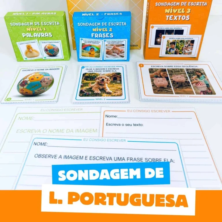 Sondagem de Língua Portuguesa por Níveis — foto 1