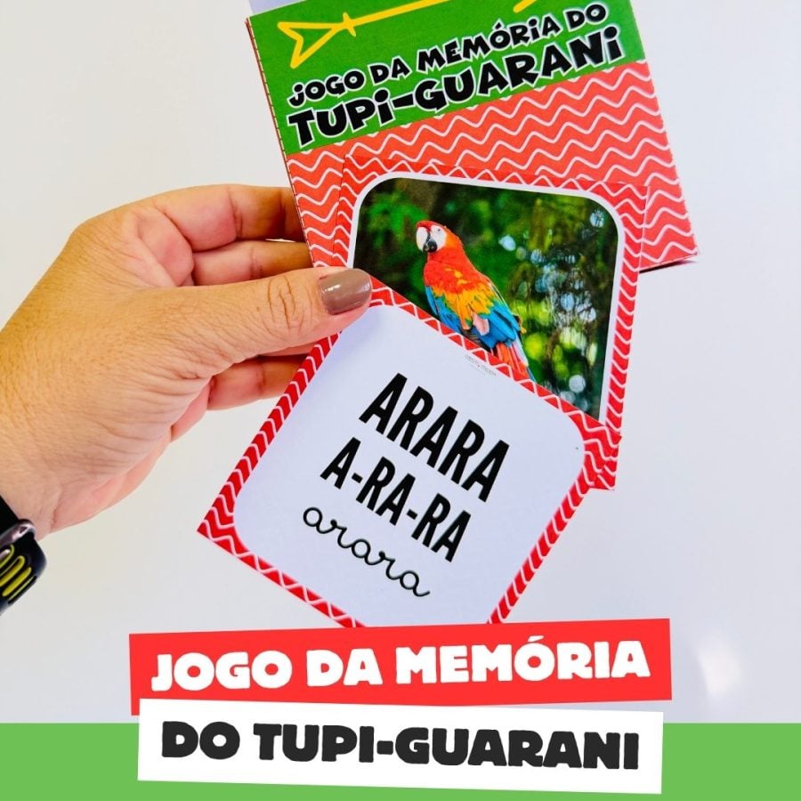 Jogo da Memória do Tupi - Dia dos Povos Indígenas - Pedagogia de Ideias Jogo da Memória do Tupi - Dia dos Povos Indígenas