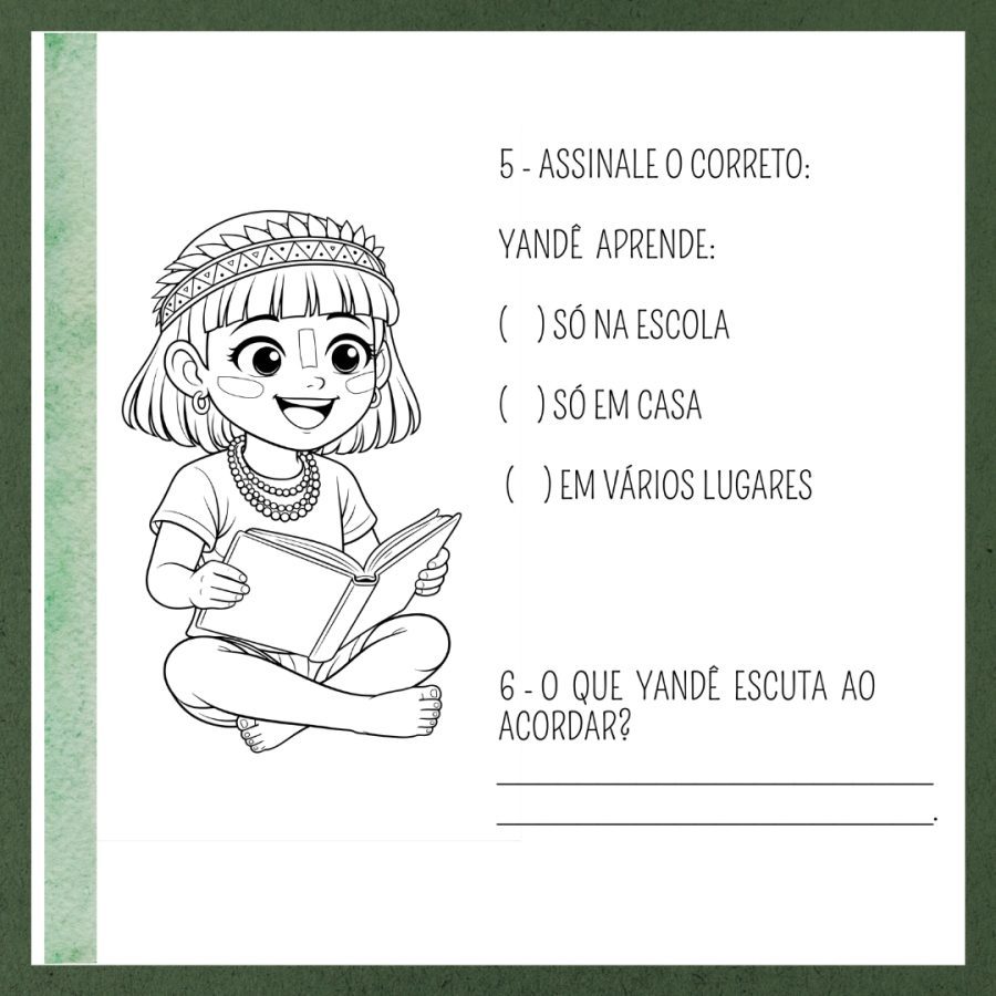 Yandê e os povos indígenas - Dia dos Povos Indígenas - Pedagogia de Ideias Yandê e os povos indígenas - Dia dos Povos Indígenas